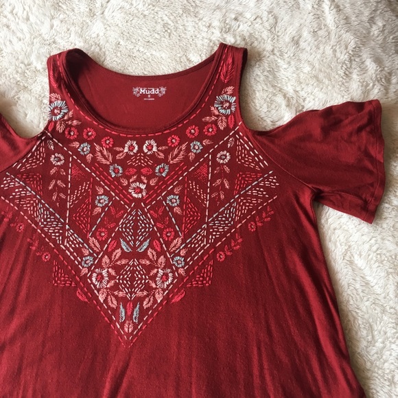 Mudd Tops - Mudd patterned top